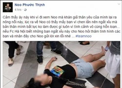 Sau khi làm Aeon Mall thất thủ, Noo Phước Thịnh áy náy vì làm fan ngất xỉu