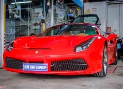 Siêu xe Ferrari 488 GTB lên gói độ hàng hiệu ở Đà Nẵng