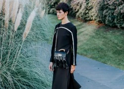 Street style cá tính của chân dài Việt ở Milan