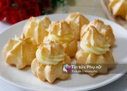 [Chế biến] - Thèm chảy nước miếng với bánh su kem nhân custard