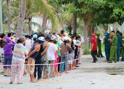 Thi thể nam bảo vệ ở bãi tắm