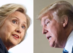 Trump bám đuổi sít sao Clinton trong khảo sát mới