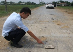 Xuất hiện 'bẫy' đinh trên nhiều tuyến đường ở Thanh Hóa