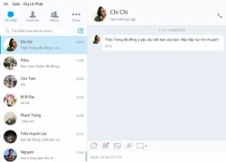 Zalo bản mới trên PC: Giao diện phẳng, thêm tính năng mới