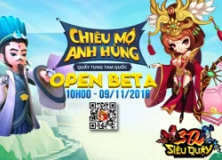 3Q Siêu Quậy: Open Beta hôm nay, Admin Tiểu Kiều đang live stream phát VIPCODE cực xịn!