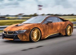 BMW i8 độ dàn áo rỉ sét của ca sĩ Austin Mahone