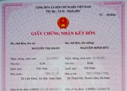 Bỏ quy định "đặt cọc" 2 triệu mới được đăng ký kết hôn