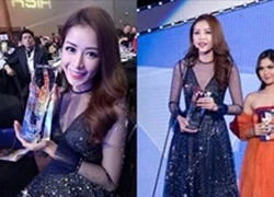 Chi Pu lại lần nữa làm nức lòng người hâm mộ khi được vinh danh tại WebTV Asia Awards 2016