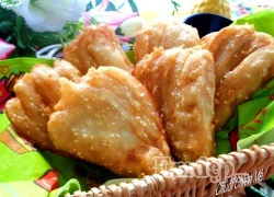 [Chế biến] - Chuối chiên mè ngon mê ly ngày gió lạnh