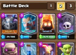 Clash Royale: Deck Golem Graveyard dành cho Arena 7 9