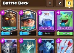 Clash Royale: Deck Lava Hound Lightning dành hơn 5100 Trophies của các TOP game thủ