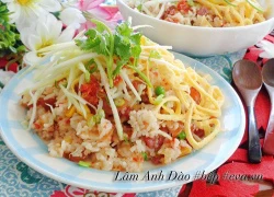 [Chế biến] - Cơm chiên mắm ruốc ngon miễn chê