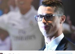 Cộng đồng mạng chế giễu cặp kính của Ronaldo