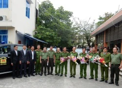 Đà Nẵng trang bị 56 ô tô đính logo riêng cho công an các xã, phường