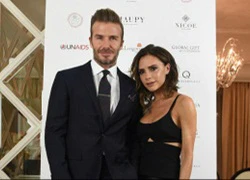 David Beckham tháp tùng bà xã Victoria đi sự kiện