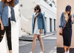 Denim trang phục tưởng chừng chỉ dành cho các cô nàng ngổ ngáo