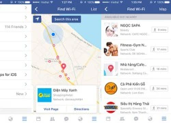 Facebook thử nghiệm tính năng tìm kiếm điểm phát Wi-Fi