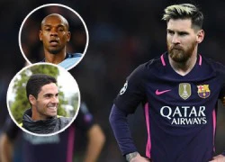 Fernandinho và Arteta bị nghi chửi Messi là đồ ngu