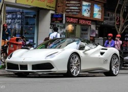 Ferrari 488 GTB của Cường Đô La lên đời mâm Vossen