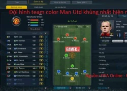 FIFA Online 3: Cận cảnh team color Man Utd mạnh nhất hiện nay