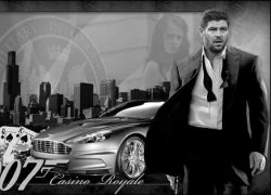 Gerrard thành James Bond hay... ở nhà trông con?