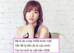 Hari Won bị cướp 11 triệu đồng tại Hàn Quốc