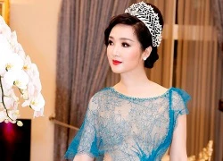 HH Giáng My, Chi Pu váy voan mỏng tang phô ngực đầy