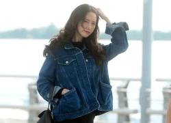 Học sao Hàn cách phối đồ với áo khoác denim