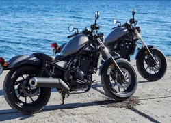 Honda Rebel 2017 với động cơ có công suất 45 mã lực ra mắt