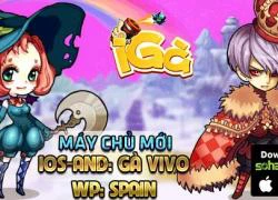 Khai mở máy chủ mới Gà Vivo, iGà dành tặng 500 Giftcode giá trị