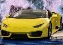 Lamborghini Huracan cầu sau mui trần ra mắt ở Mỹ