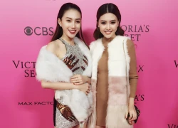 Lê Hà, Ngọc Duyên vào hậu trường Victoria's Secret Show