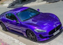 Maserati GranTurismo độ MC Stradale màu tím ở Sài Gòn