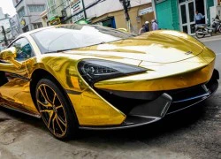 McLaren cũ của Cường Đô La mạ vàng phong cách Ả Rập