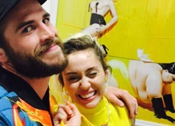 Miley Cyrus và vị hôn phu hiếm hoi xuất hiện cùng nhau