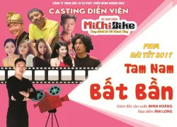 Minh Tít Trung Ruồi tham gia casting phim hài Tết 2017.