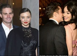 Miranda Kerr và hôn phu tỷ phú rất thân với Orlando Bloom và Katy Perry