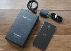 Mở hộp BlackBerry DTEK60 giá 14 triệu sắp lên kệ