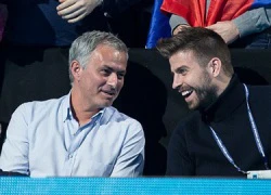 Mourinho đi xem quần vợt cùng Pique