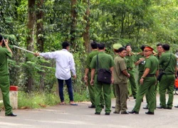 Nghi phạm giết 2 mẹ con trong biệt thự thực nghiệm hiện trường