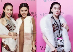 Ngọc Duyên, Lê Hà vào hậu trường show Victoria's Secret