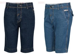 Quần jean short nam chỉ nổi SID52713