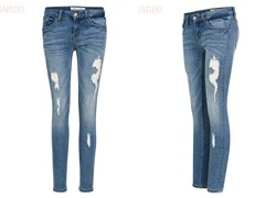 Quần jeans nữ rách cá tính ALE 60153SK SID52825