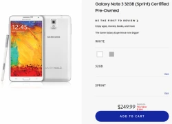 Samsung mở bán lại bản Galaxy Note 3 tân trang