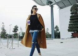 Sao Việt sành điệu cùng street style mùa đông