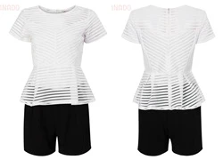 Sét quần + áo dáng peplum thời trang SID50938