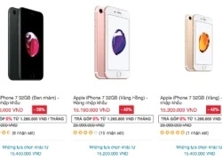 Smartphone trong nước giảm giá ăn theo ngày Black Friday