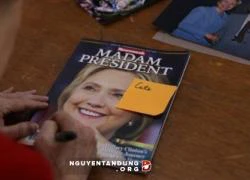 Tạp chí Newsweek của Mỹ 'lĩnh đủ' vì in trước 125.000 cuốn chúc mừng 'Tổng thống Hillary Clinton'