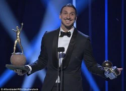 Thống trị giải QBV, Ibrahimovic được dựng tượng