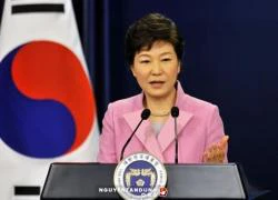 Tổng thống Hàn Quốc Park Geun hye tuyên bố không từ chức